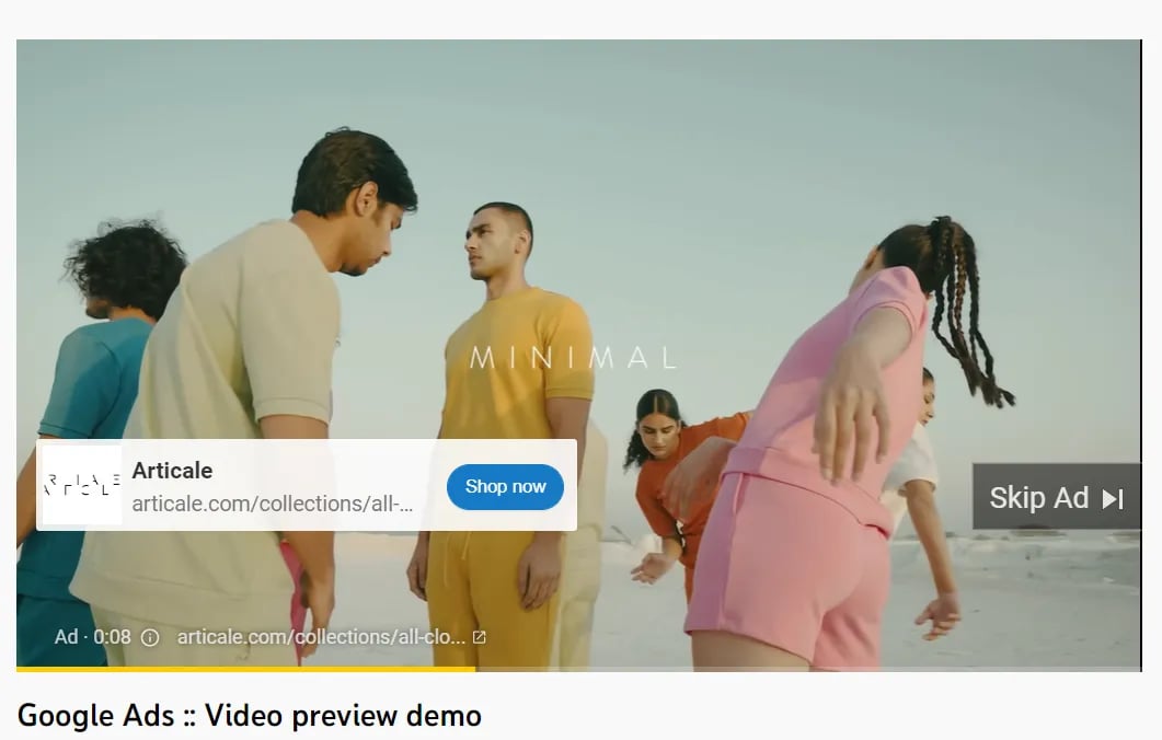 google ads preview