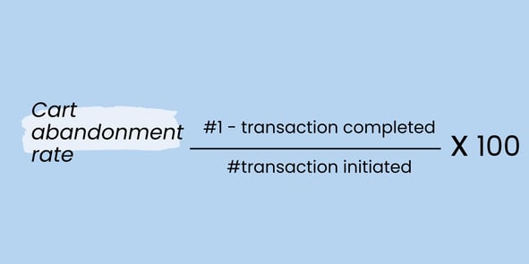 cart abandonment formula