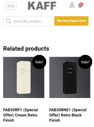 Display related products on product page