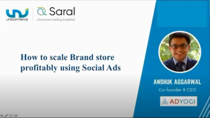 How to scale brand store using social Ads