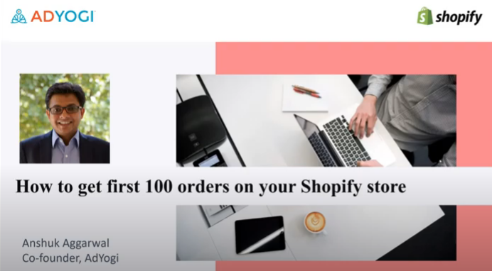 How to get your first 100 sales on your shopify store