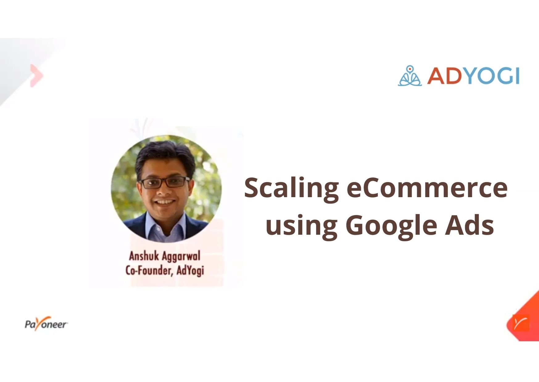 Scale eCommerce using Google ads