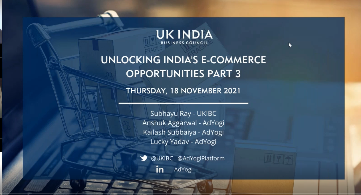 Unlocking Indian eCommerce opportunities with UK India Business Council